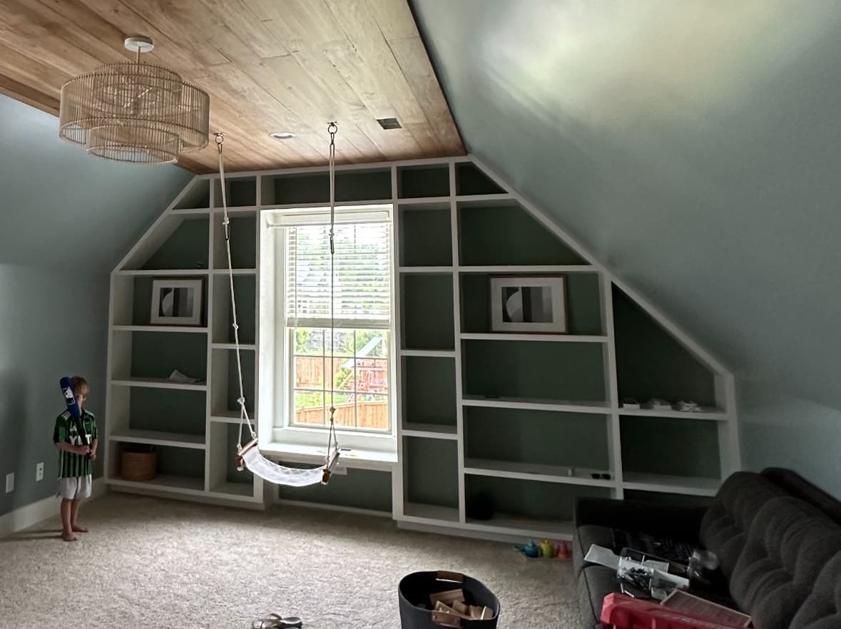 Custom Shelf in Knoxville, TN by Rahimi Custom Construction