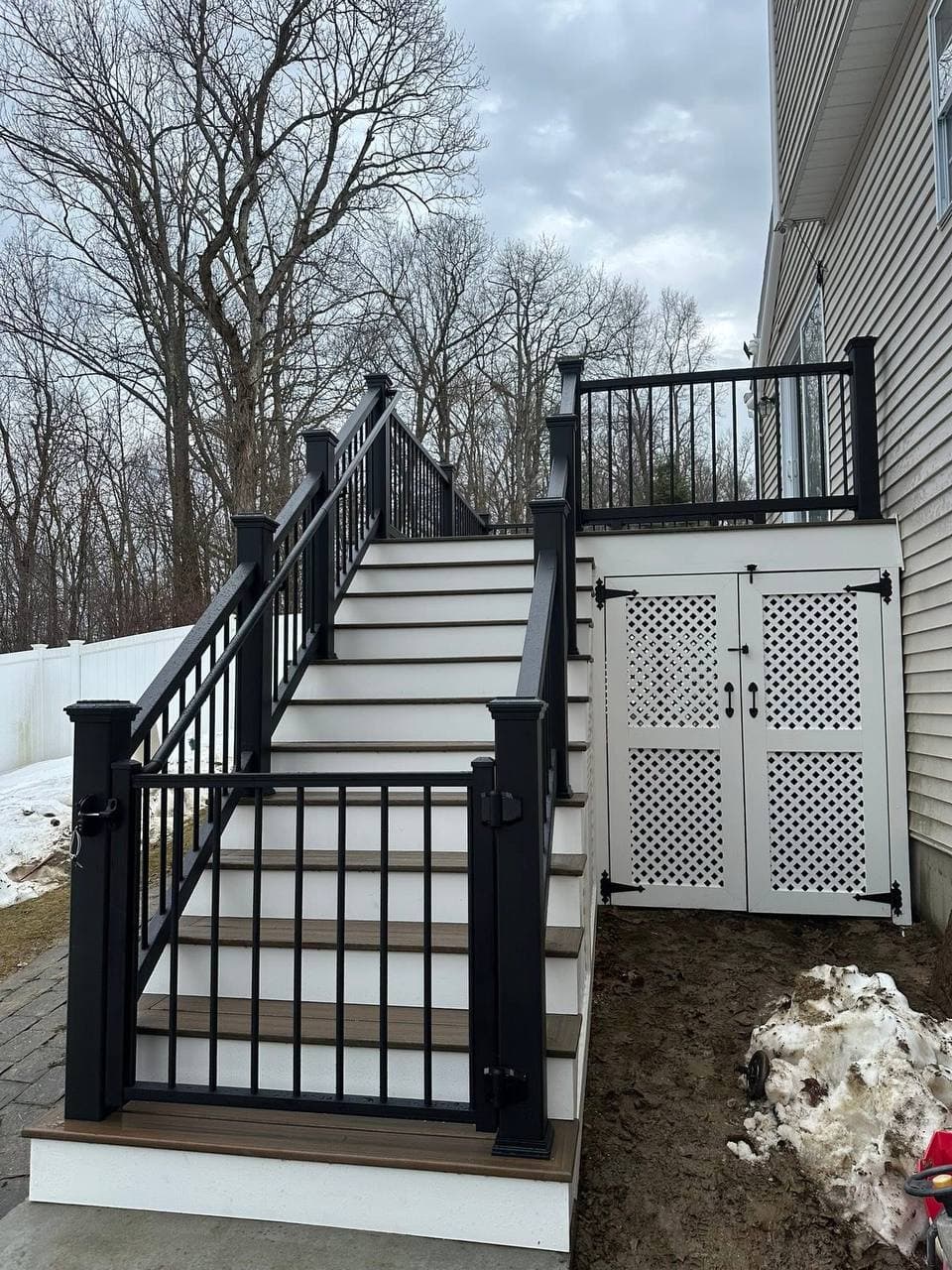 Composite Decking project in Knoxville, TN by Rahimi Custom Construction